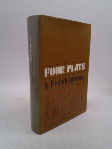 FOUR PLAYS BY FRIEDRICH DURRENMATT.