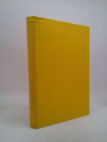 Rare Richard Brinsley Sheridan, THE RIVALS, Limited Editions Club in Slipcase 1953 [Hardcover] Richard brinsley Sheridan