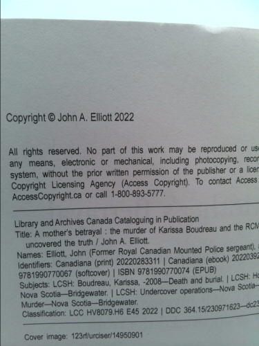 A Mother's Betrayal: The Murder of Karissa Boudreau and the RCMP Investigation that Uncovered the Truth