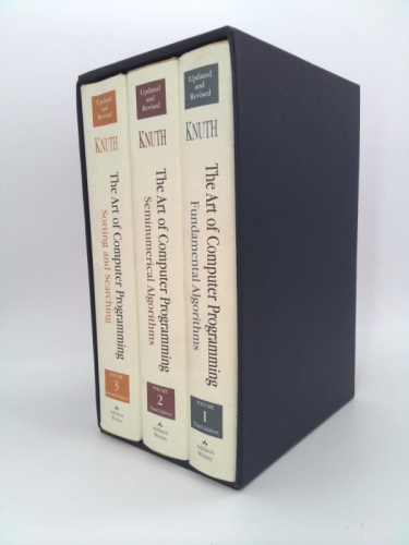 Art of Computer Programming, The, Volumes 1-3 Boxed Set