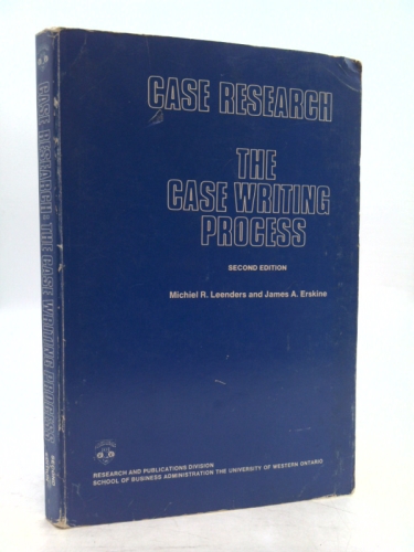 Case research: the case writing process