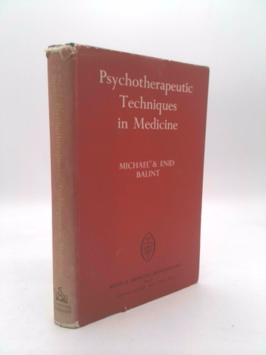 Psychotherapeutic Techniques in Medicine