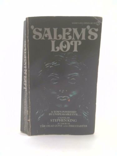 (First Signet Printing) Salem's Lot Paperback By Stephen King 1976