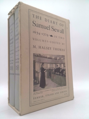 Diary of Samuel Sewall, 1674-1729 (Research library of colonial Americana)