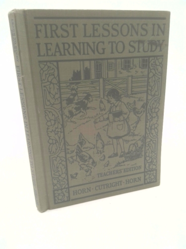 First Lessons in Learning To Study