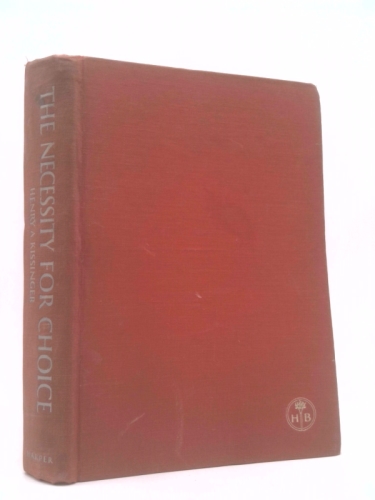 Necessity for Choice Prospects Of