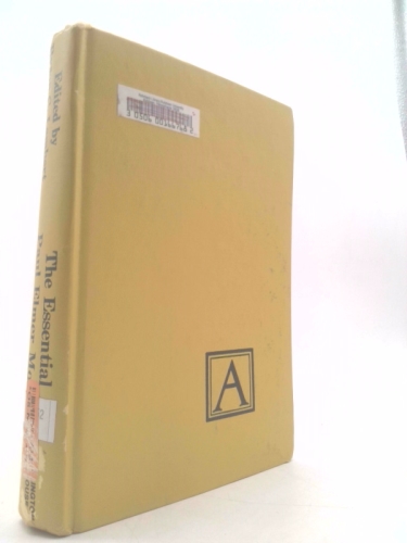 The Essential Paul Elmer More: A Selection of His Writings