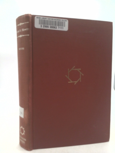 Abram S. Hewitt: With Some Account of Peter Cooper.