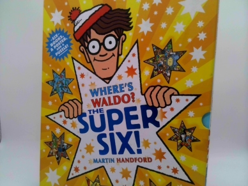 Where's Wally? (Waldo) The Super Six! by Martin Handford 6 Classic Books, Poster & Jigsaw Puzzle Collection Box Set