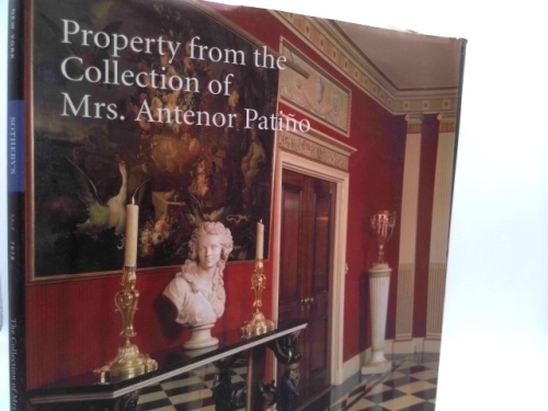Property from the Collection of Mrs. Antenor Patiño. New York November 1, 1997. Sale 7078.