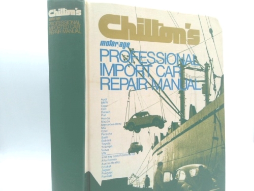 Chilton's Import Auto Repair Manual 1977-84