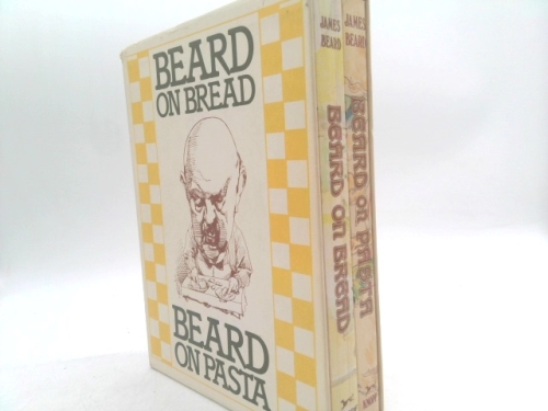 Beard on Bread and Beard on Pasta. 2 volume set in slipcase