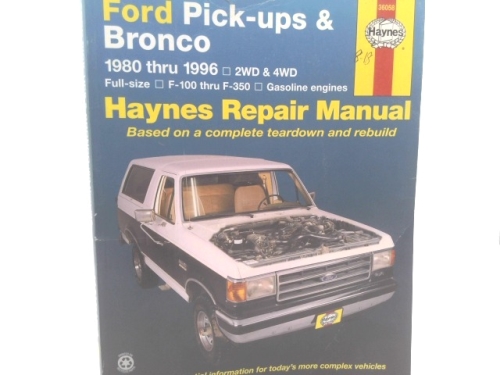 Ford Pickup & Bronco '80'96 (Haynes Manuals)