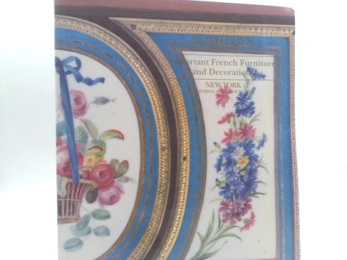 Important French Furniture, Decorations and Carpets Sale 6499, November 20 1993