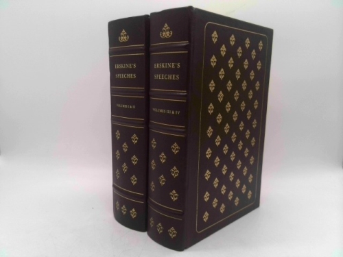 Speeches of Lord Erskine (Erskine's Speeches)