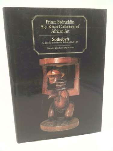 Prince Sadruddin Aga Khan Collection of African Art, Monday 27th June 1983 11 am