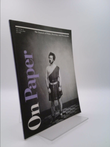 On Paper: Journal of Prints, Drawings, and Photos: Paul Troger; Mathew Brady Celebrity Portraiture; What Douglas Blau Has to Do; Interview Brice Marden;