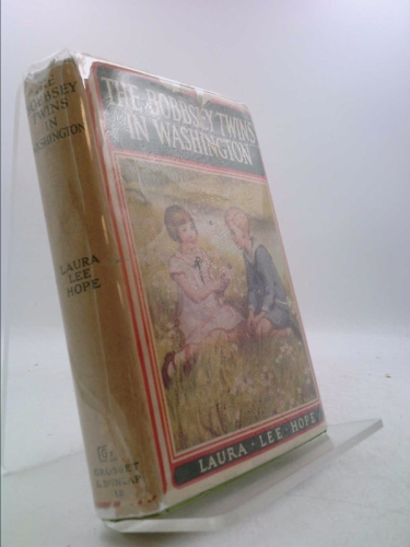 THE BOBBSEY TWINS IN WASHINGTON (1940's Edition) Hardcover with Dustjacket