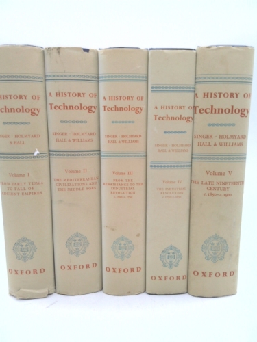 History of Technology, 5 volume set (A)