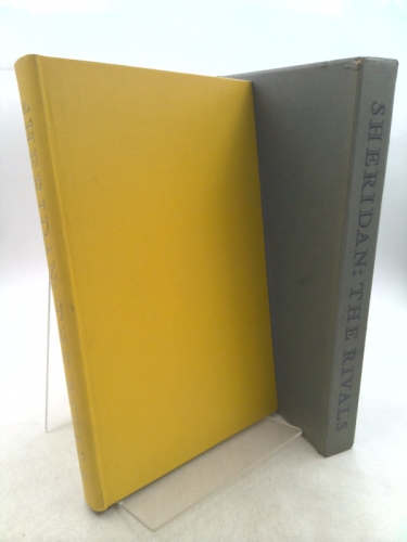 Rare Richard Brinsley Sheridan, THE RIVALS, Limited Editions Club in Slipcase 1953 [Hardcover] Richard brinsley Sheridan