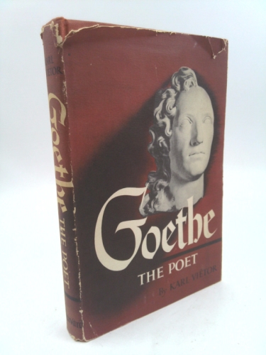 Collectible Karl Vietor GOETHE THE POET First Edition 1949 Hardcover DJ Biography Criticism