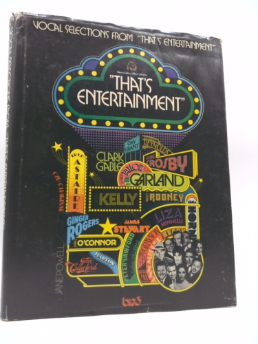 Vocal Selections From That's Entertainment Vocal - Guitar - Piano