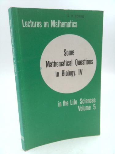 Some Mathematical Questions in Biology