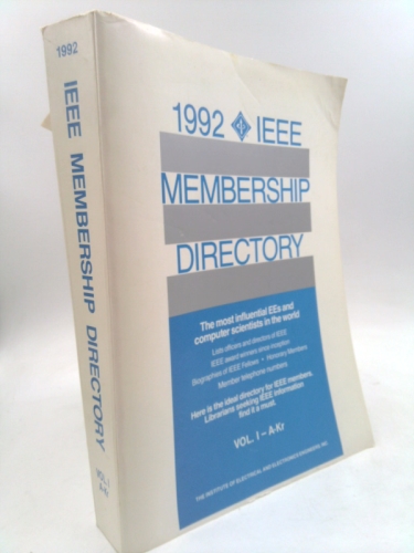1992 IEEE Membership Directory