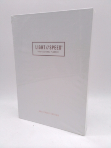 Lightspeed Planner – Professional Daily Planner, Calendar & Agenda to Boost Productivity, Time Management & Happiness – Undated Monthly, Weekly, Day ... Daily Planner (Hardcover Edition - Pink)