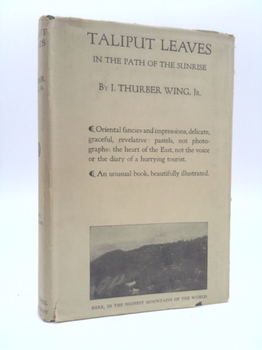 Taliput Leaves in the Path of the Sunrise