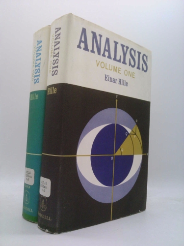 Analysis, 2 Volumes (A Blaisdell Book in the Pure and Applied Sciences)