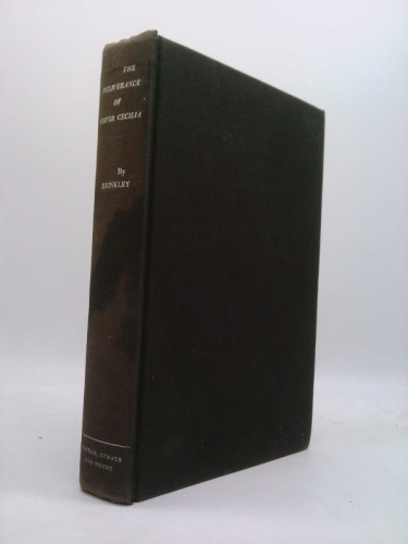 The deliverance of Sister Cecilia,: As told to William Brinkley (1st Ed)