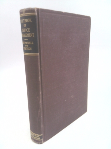 Textbook of office management,