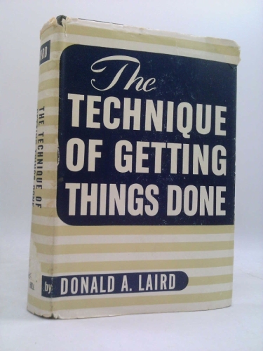 The Technique of Getting Things Done