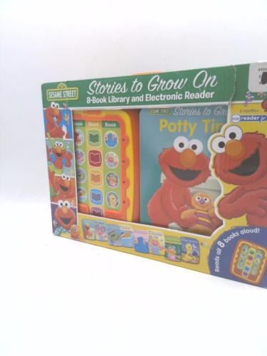 Sesame Street - Stories to Grow On Me Reader Jr Electronic Reader and 8 Sound Book Library - PI Kids