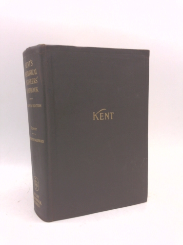Kent's Mechanical Engineers' Handbook: Power Volume, 12th Edition;