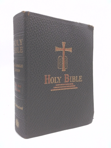 NEW CATHOLIC EDITION OF THE HOLY BIBLE: Fine Art Edition.