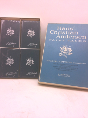 HANS CHRISTIAN ANDERSEN FAIRY TALES (WORLD EDITION) FOUR VOLUMES, COMPLETE