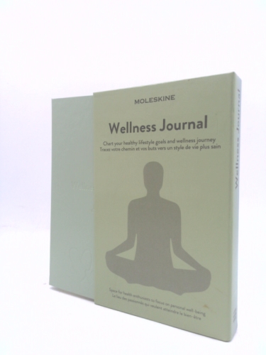 Moleskine Passion Journal Hard Cover Notebook, Boxed, Wellness, Large (5" x 8.25") - Passion Journal for Wellness Journaling, Wellness Book with Tab Organization, Track Healthy Lifestyle Goals