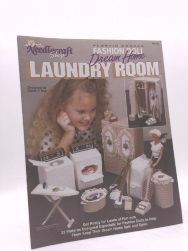Plastic Canvas Fashion Doll Dream Home Laundry Room