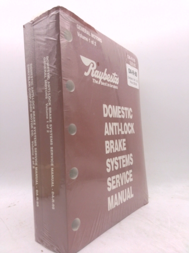 Raybestos Domestic Anti-Lock Brake Systems Service Manual DA-R-95