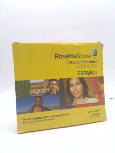 Rosetta Stone Homeschool Version 3 Spanish (Latin America) Level 1, 2 & 3 Set