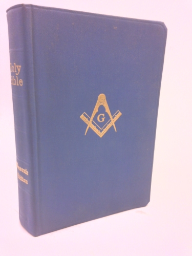 The Holy Bible - The Great Light in Masonry - Masonic Edition - Temple Illustrated - Containing the Old and New Testaments