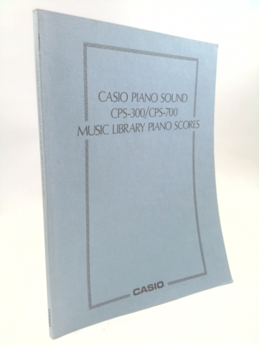 Casio Piano Sound CPS-300/CPS-700 Music Library Piano Scores