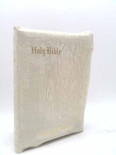 Holy Bible Catholic Light of the World Edition, Illustrated, Embossed Leather