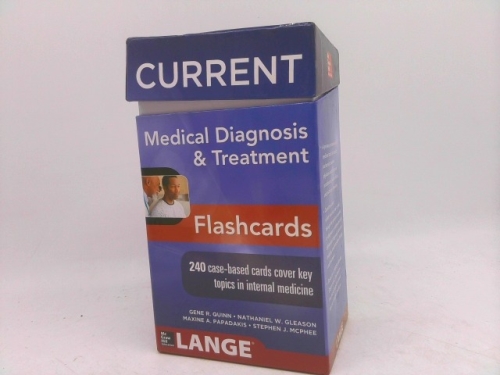 Current Medical Diagnosis and Treatment Flashcards