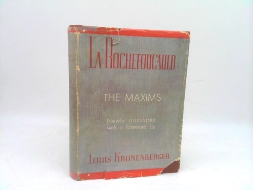 The Maxims Of La Rochefoucauld