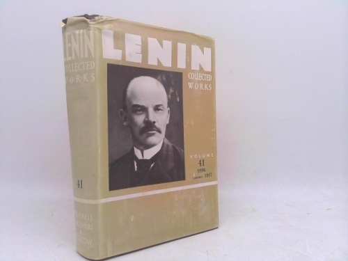 V I Lenin Collected Works Volume 41