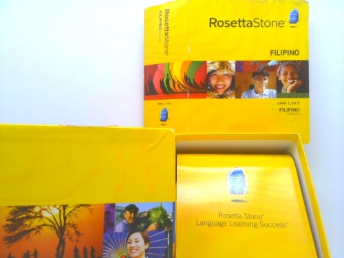 Rosetta Stone V3: Filipino (Tagalog) Level 1-3 Set with Audio Companion [OLD VERSION]