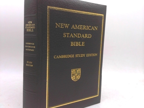 New American Standard Bible - Cambridge Study Edition